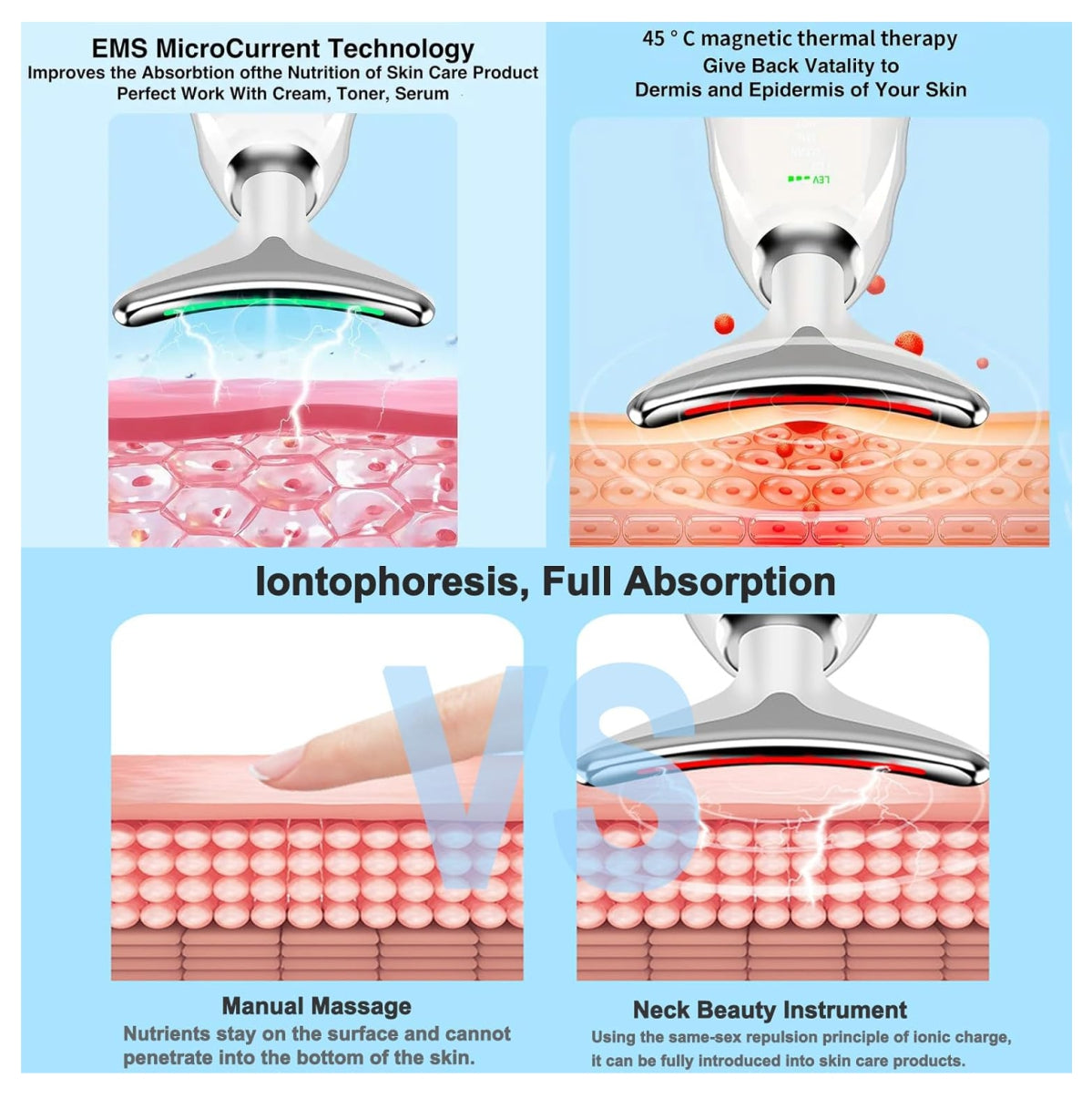 MASAJEADOR FACIAL REDUCTOR PAPADA