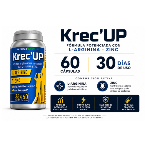 KREC UP: Tratamiento Completo de 2 Meses  (Oferta Especial) 🎁