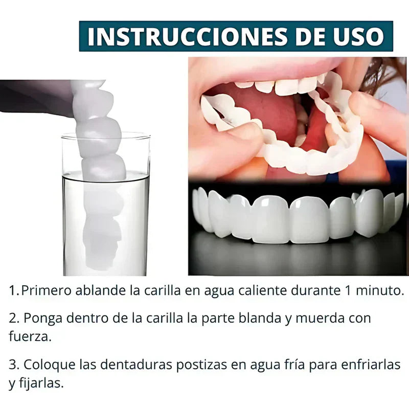 SmilePro 🦷 - Carillas Dentales Ajustables De Resina