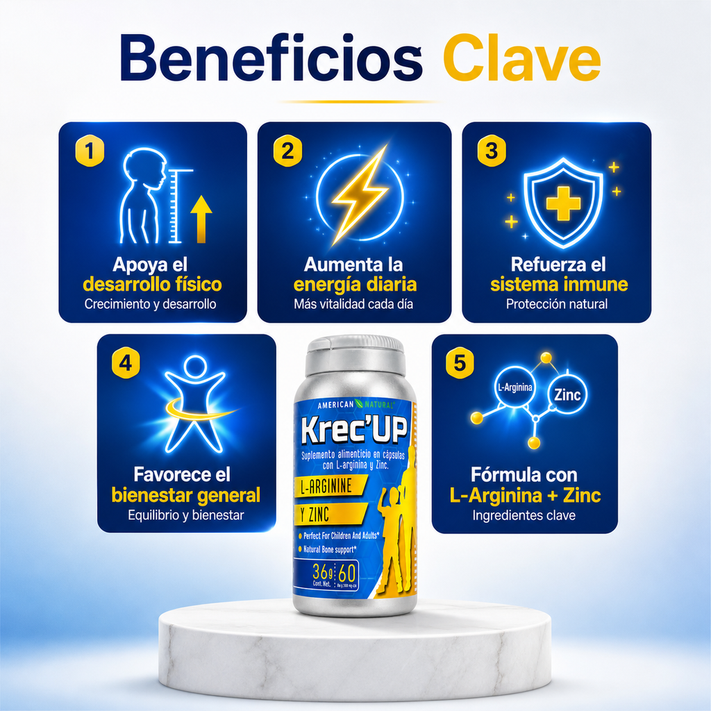 KREC UP: Tratamiento Completo de 2 Meses  (Oferta Especial) 🎁