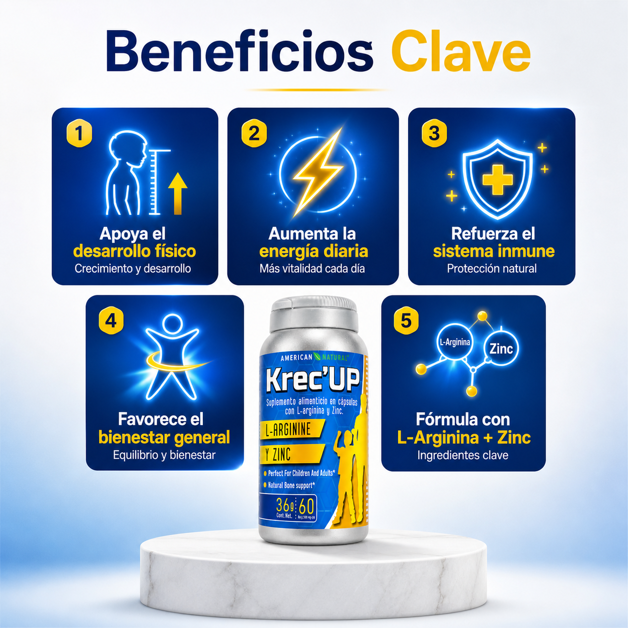 KREC UP: Tratamiento Completo de 2 Meses  (Oferta Especial) 🎁